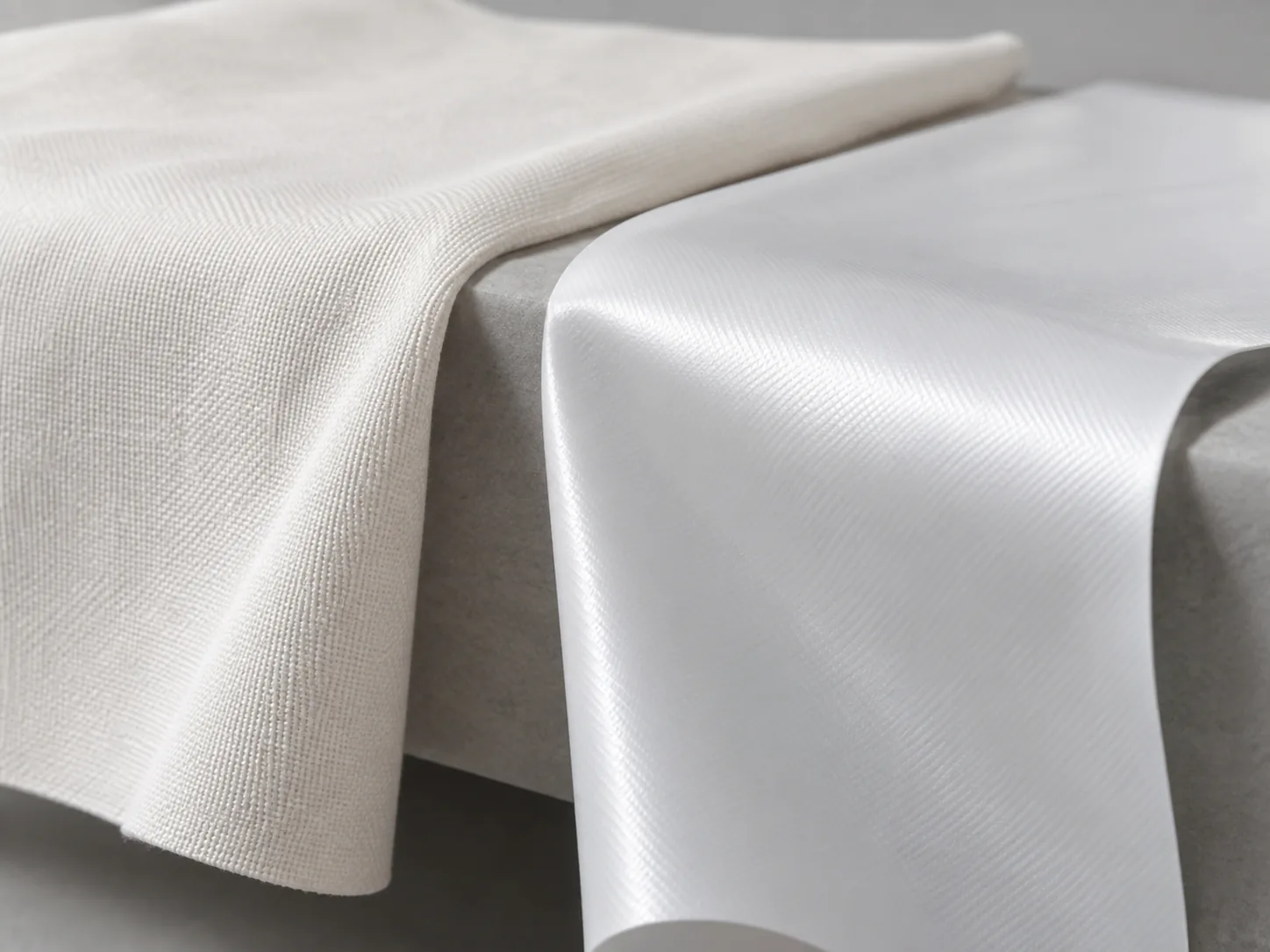 Образцы тканевого и баннерного полотна